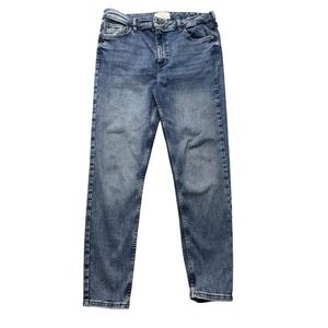 Fat Face Harlow High Waist Skinny Jeans Womens UK 16R 33 Waist